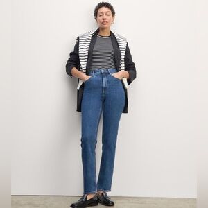 Everlane - The Way-High® Slim Jean (29" Inseam) - Deep Rinse 31 Short